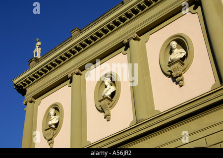 Musée d'Ariane Balustrade Siège de l'Académie internationale de la céramique de Genève Suisse Banque D'Images