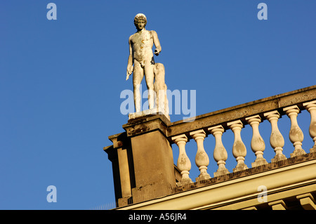 Musée d'Ariane Balustrade Siège de l'Académie internationale de la céramique de Genève Suisse Banque D'Images