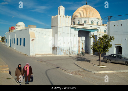 Zaouia de Sidi Abdelkader, Kairouan, Tunisie Banque D'Images