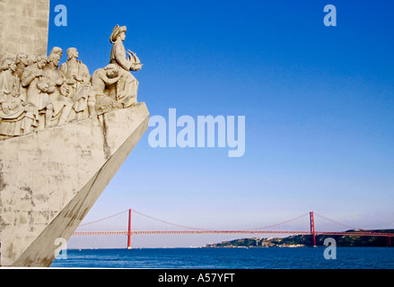 Monument des Découvertes Lisbonne Portugal Banque D'Images