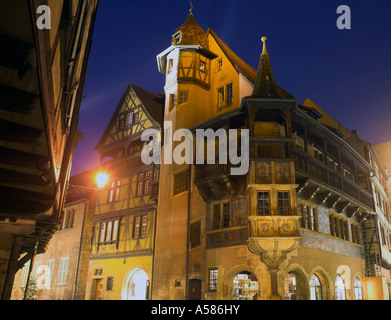 Maison Pfister. Colmar, Lorraine, France Banque D'Images