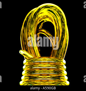 Ligne de lavage en spirale. Photo par Patrick Steel patricksteel Banque D'Images