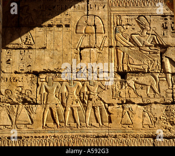 Egypte Louxor Thebe archéologie Musée Égyptien Banque D'Images