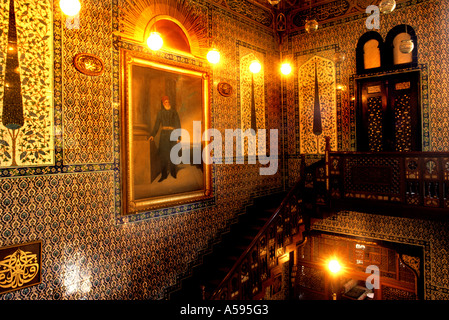 Le Caire Al Manyal Palace Mohammad Ali Tawfiq Museum Egypte Banque D'Images