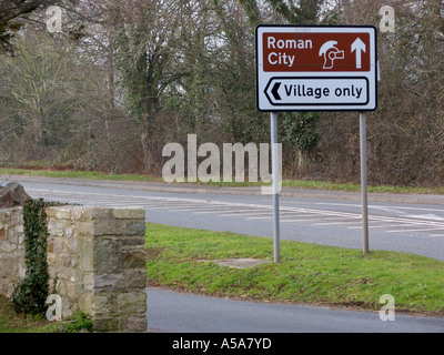 Vestiges romains à Caerwent South Wales GB UK 2006 Banque D'Images