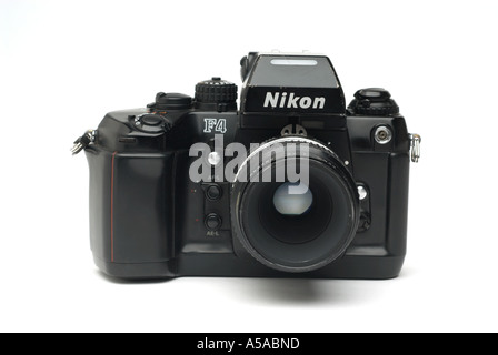 Nikon F4 appareil photo 35 mm Banque D'Images