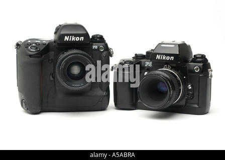 Nikon F5 caméra 35 mm Nikon F4 Banque D'Images
