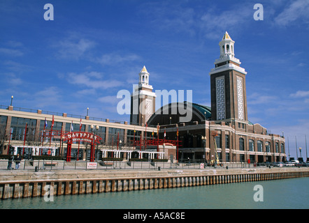 Le Navy Pier, Chicago, Illinois, États-Unis Banque D'Images