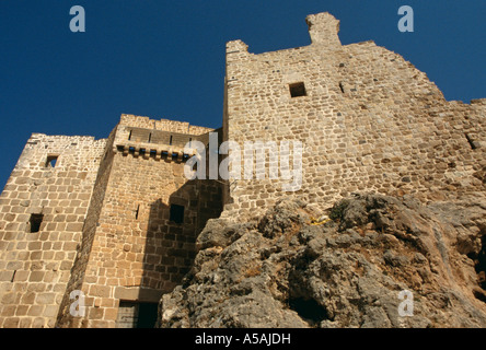 Une vue de la Citadelle d'Alep en Syrie Banque D'Images