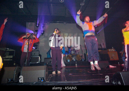 Goldie Lookin Chain Afan Lido Port Talbot au Pays de Galles du Sud Banque D'Images