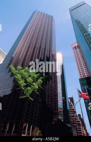 New York Trump Tower Midtown Manhattan Banque D'Images