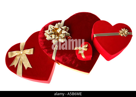 Saint Valentin cadeaux Banque D'Images