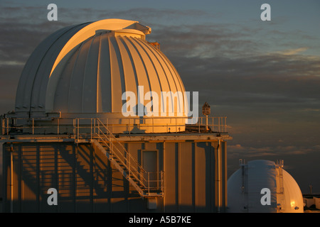 Le télescope JKT du groupe de télescopes Isaac Newton situé sur l'île de la Palma dans les îles Canaries Banque D'Images