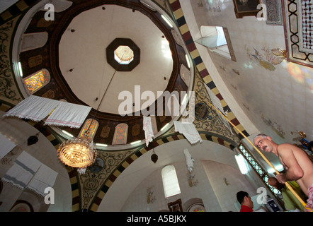 Syrie Damas Mosquée des Omeyyades Banque D'Images