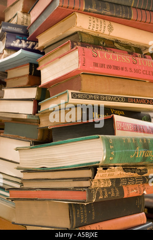 Piles de livres Banque D'Images