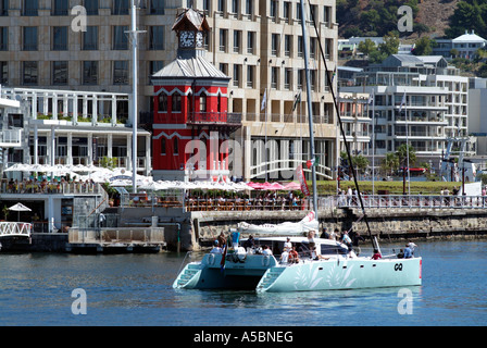 Cape Town Afrique du Sud.Victoria et Albert Waterfront complexe. Banque D'Images