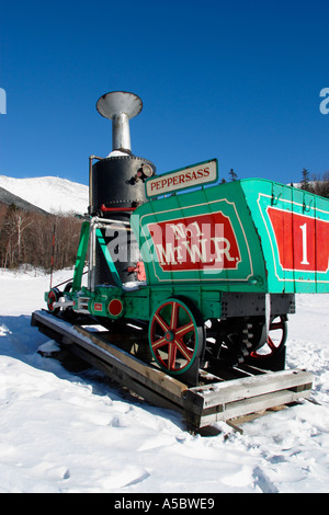 Mount Washington Cog Railway Bretton Woods dans le New Hampshire Banque D'Images