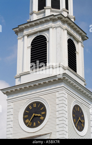 First Congregational Church Williamstown, MA USA Banque D'Images