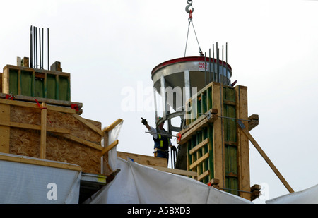 Grue de construction Banque D'Images