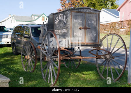 Missouri MO USA Vieux buggies à Kimmswick MO Octobre 2006 Banque D'Images