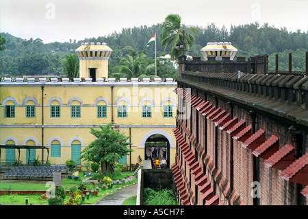 La British prison construite à Port Blair maintenant un musée à des combattants de la liberté, Îles d'Andaman Banque D'Images