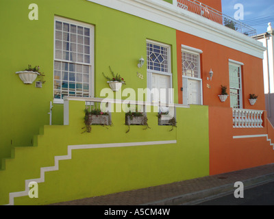 Bo Caap, secteur musulman, Cape Town [2], Afrique du Sud Banque D'Images