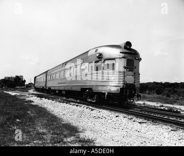 Photographie historique de train de voyageurs en Floride Banque D'Images