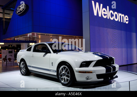 2007 Ford Mustang Shelby GT500 Cobra au North American International Auto Show 2007 Banque D'Images