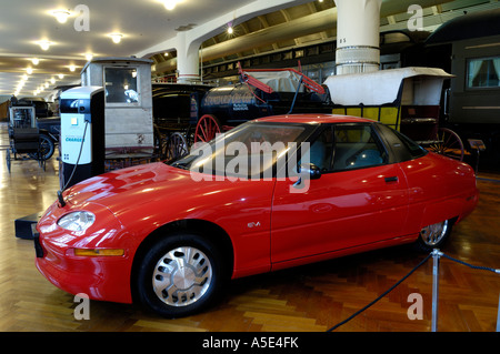 1997 General Motors EV1 voiture électrique au Musée Henry Ford à Dearborn au Michigan Banque D'Images