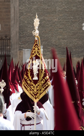 Pâques à Séville Espagne Semana Santa festivités Mars 2005 Banque D'Images