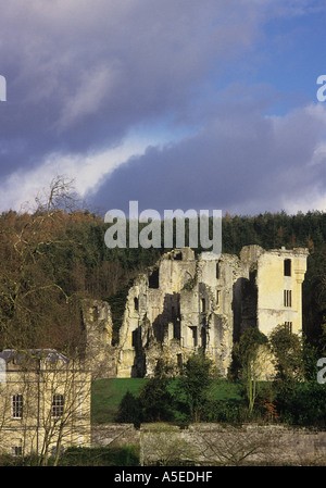 Old Wardour Castle dates de 1392 Wiltshire Wiltshire Banque D'Images