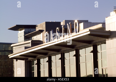 L'ÉCOSSE GLASGOW SIGNE SUR GALA CASINO DANS BROOMIELAW Banque D'Images