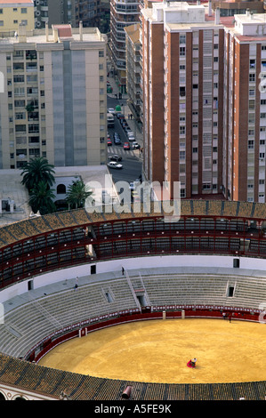 Arènes de Malaga Espagne Banque D'Images