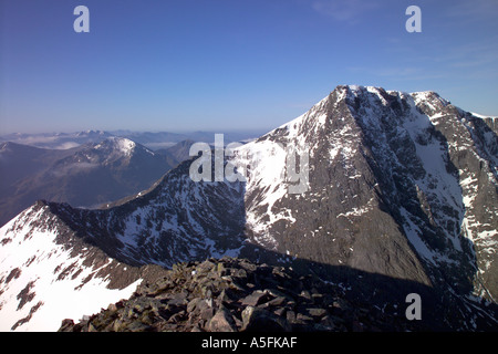 Ben Nevis et Carn Mor Dearg arete Banque D'Images