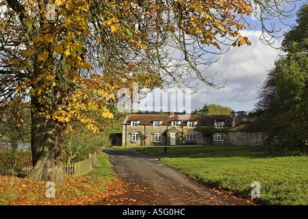 Scène d'automne près de Derbyshire North York Moors National Park UK Banque D'Images