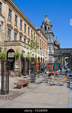 Centre ITALIEN DE LA MERCHANT CITY GLASGOW Banque D'Images