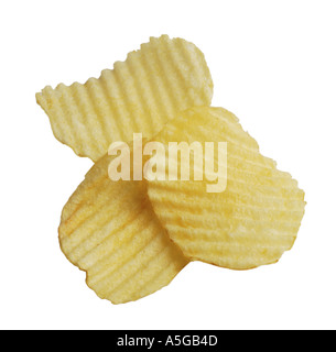 chips de pomme de terre Banque D'Images