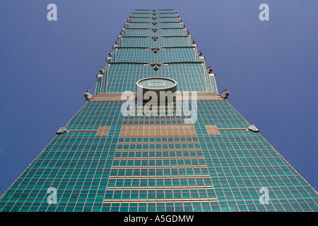 Gratte-ciel Taipei 101 Taiwan Banque D'Images