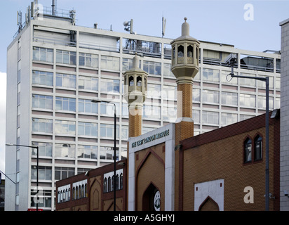 East London Mosque sur Whitechapel Road London Banque D'Images