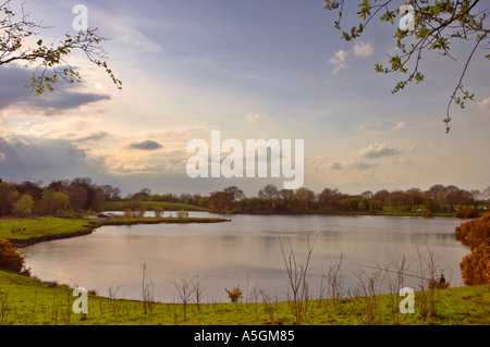 Rossmere près de Lindow Moss Cheshire Banque D'Images