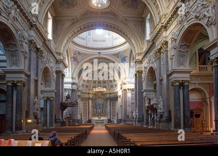 Brompton Oratory, dans Brompton Road, Kensington, London - cette église catholique romaine est vraiment appelé l'Oratoire de St Philip sw Banque D'Images