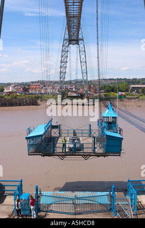 Newport transporter bridge Banque D'Images