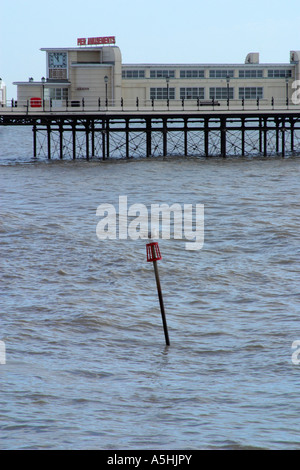 Worthing Pier, Worthing, West Sussex, Royaume-Uni. Banque D'Images