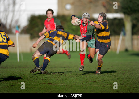 Joueur de Rugby Lincoln abordées Banque D'Images