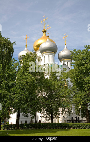 Nouveau Monastère Maidens, la cathédrale de Smolensk, Moscou, Russie, Europe du Sud-Est, Europe Banque D'Images