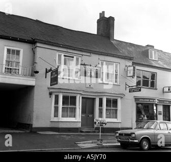 Le Kings Arms honiton Devon, Angleterre 1973 en 6x6 pas de 0025 Banque D'Images