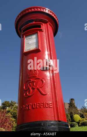 Le roi George VI d'un bureau de poste postbox dans Shirley Drive à Brighton et Hove East Sussex Banque D'Images