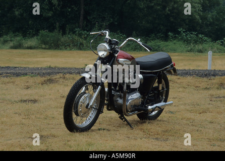 Triumph BONNEVILLE 650 de 1968 Banque D'Images