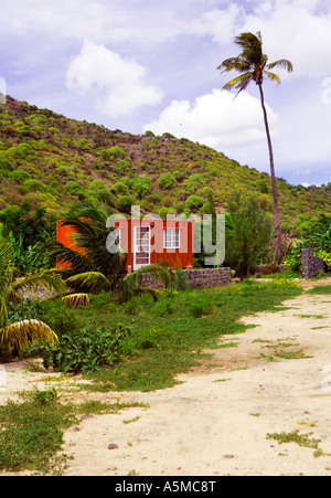 Home sweet home dans les tropiques. Vue inhabituelle - Ile Maurice Banque D'Images