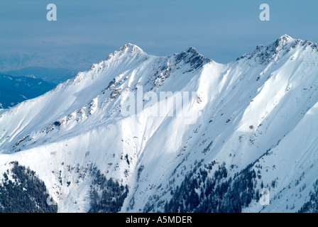 Groupe Kitzsteinhorn Kaprun Autriche Banque D'Images